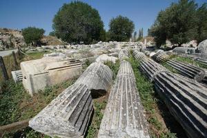 ruines de la ville antique d'aphrodisias à aydin, turkiye photo