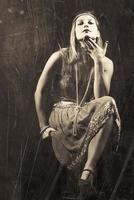 femme sensuelle des années 30 photo