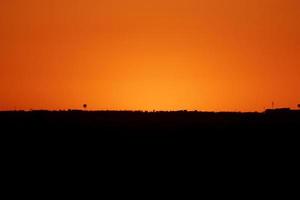 belle vue du coucher de soleil photo