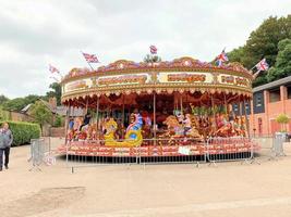 le manège à tatton park dans le cheshire au royaume-uni en août 2022. photo