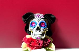 dia de los muertos, festival culturel mexicain traditionnel. jour des morts. photo