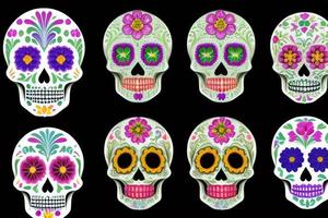 dia de los muertos, festival culturel mexicain traditionnel. jour des morts. photo