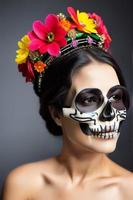 dia de los muertos, festival culturel mexicain traditionnel. jour des morts. photo