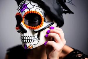 dia de los muertos, festival culturel mexicain traditionnel. jour des morts. photo