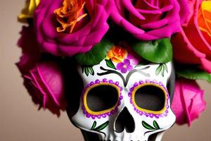 dia de los muertos, festival culturel mexicain traditionnel. jour des morts. photo