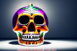 dia de los muertos, festival culturel mexicain traditionnel. jour des morts. photo