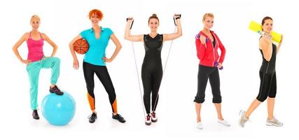 femmes faisant du sport photo