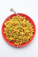 anda bhurji ou masala œuf brouillé photo