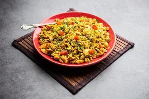 anda bhurji ou masala œuf brouillé photo