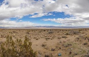 image panoramique sur le désert du sud de la californie pendant la journée photo