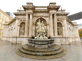 fontaine albrecht danubius et vindobona - vienne, autriche photo