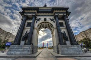 arc de triomphe de moscou photo