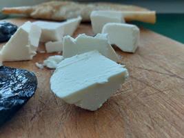 fromage feta aliments laitiers sains pour l'alimentation photo