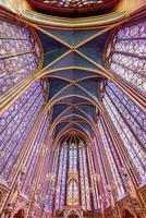 la sainte chapelle à paris, vers mai 2022 photo