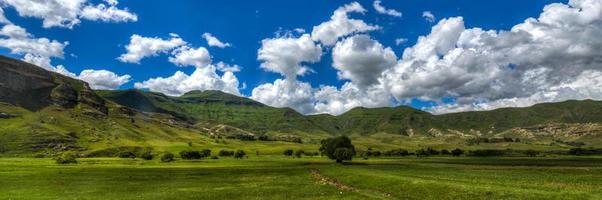 paysage du lesotho en été photo