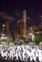 patinoire du parc central, new york photo