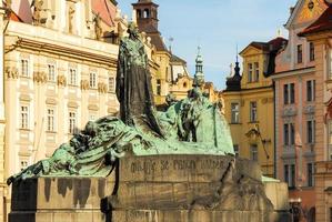 place de la vieille ville - prague, république tchèque photo