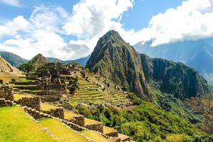 machu picchu, pérou photo