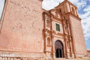 église santiago de pupuka - pukara, pérou photo