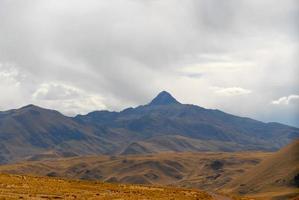 voir le long de la route cusco-puno, pérou photo