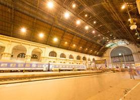 gare de keleti à budapest, hongrie, 2022 photo