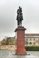 statue d'artur gorgey - budapest, hongrie, 2022 photo