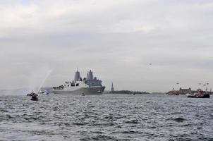 uss new york est un quai de transport amphibie de la marine des états-unis, new york, états-unis, 2022 photo