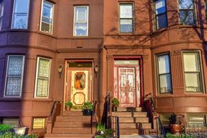 brownstones de brooklyn à bay ridge, brooklyn à new york. photo