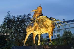 statue de Gengis Khan, Londres, 2022 photo