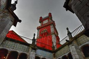 palacio da pena à sintra, lisboa, portugal, europe. c'est un château romantique à sao pedro de penaferrim, dans la municipalité de sintra, au portugal. photo