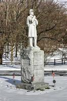 Mémorial de la guerre civile de Hartland Vermont. écrit avec l'inscription érigée en l'honneur des soldats de hartland, 2022 photo