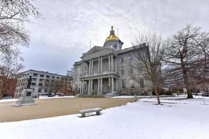 maison d'état du new hampshire, concord, new hampshire, états-unis. La State House du New Hampshire est la plus ancienne State House du pays, construite entre 1816 et 1819. photo