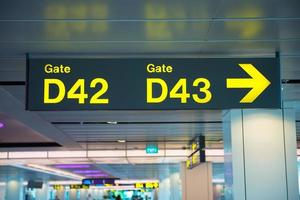 s'inscrire à l'aéroport photo