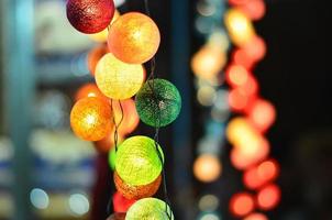 les boules colorées photo