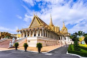 pavillon chanchhaya du palais royal à phnom penh, cambodge. photo