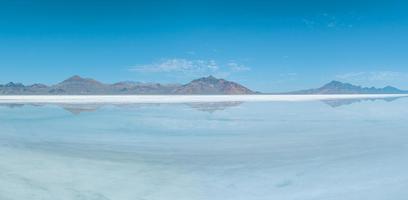 vue aérienne du parc d'état spécial de bonneville à utah photo