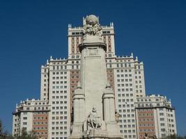 la ville de madrid photo