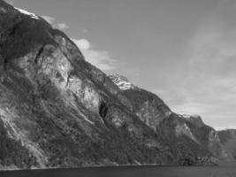 dans les fjords norvégiens photo