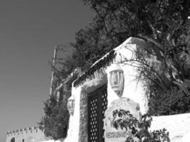 île de santorin en grèce photo