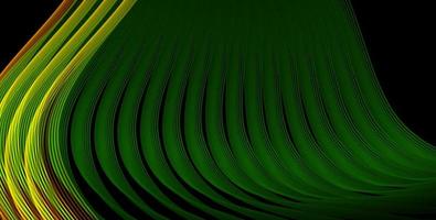abstrait ondulé dans les tons verts photo