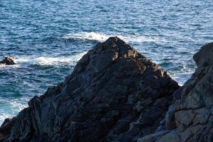 vue sur la côte de la costa brava photo