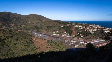 vue sur la côte de la costa brava photo