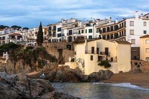 vue sur la côte de la costa brava photo