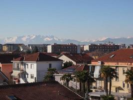 horizon des montagnes des alpes photo