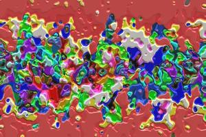 arrière-plan abstrait ondulé liquide. conception de surface de texture colorée. photo