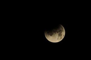 vue rapprochée de la lune photo