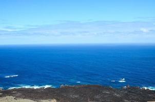 vue panoramique sur la côte photo