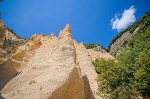 vue sur le sentiero lame rosse, italie photo