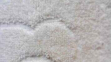 texture de serviette blanche comme arrière-plan photo