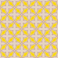 motif kaléidoscope rétro dans le style des années 70 et 60. motif géométrique photo